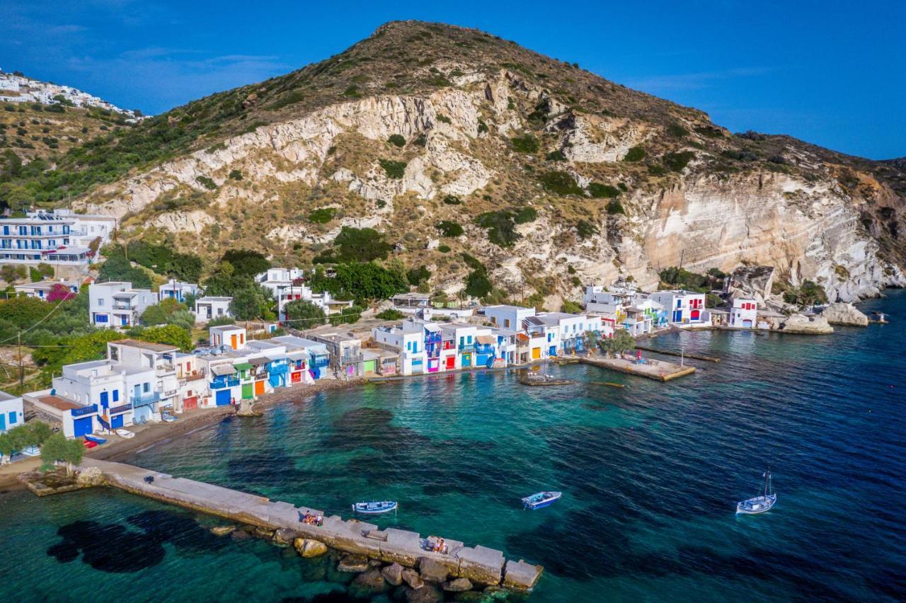 Psaravolada Hotel Milos Agia Kiriaki Beach  Exterior foto