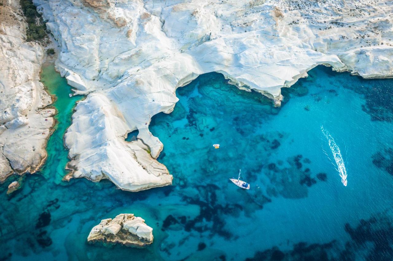 Psaravolada Hotel Milos Agia Kiriaki Beach  Exterior foto